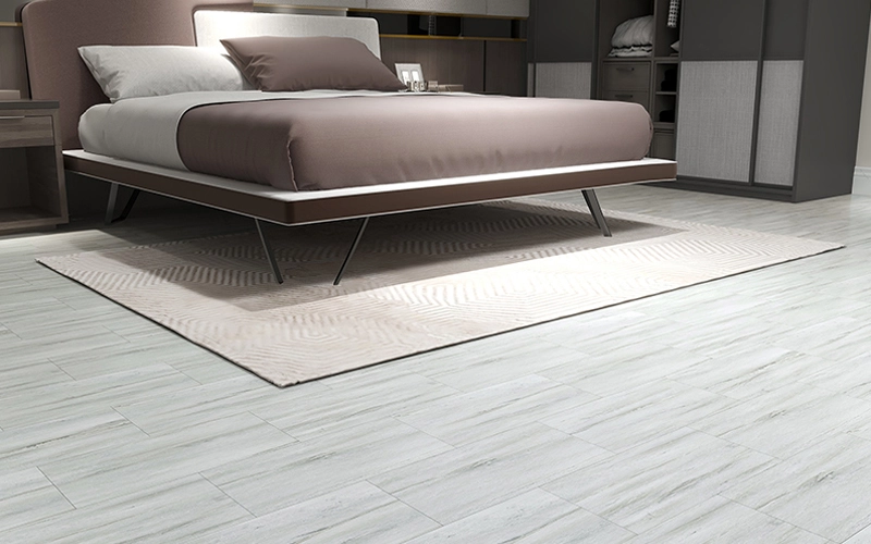 Features of Fireproof Waterproof Wood Grain SPC Flooring for Home Office