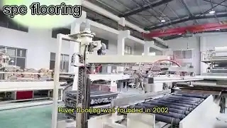 Spc Flooring Manufacturer Production Line For Customize