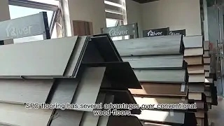 Good Option For Hotel And Home Decoration Flooring Spc Vinyl Plank
