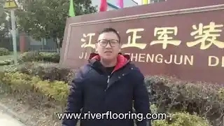 Spc Vinyl Plastic Flooring Packing And Warehouse Show