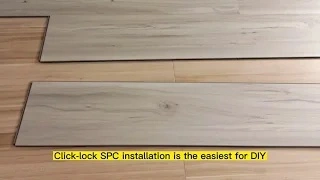 How To Install Spc Click Vinyl Plank Flooring