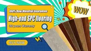 Wood effect vinyl flooring 12 mil wear layer virgin material vinyl plank spc flooring