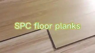 Spc Flooring 100% Waterproof Vinyl Plastic Flooring Resistant To Spills