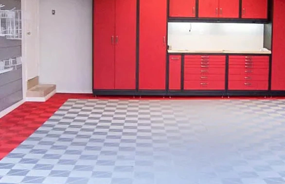 Factory Wholesale Durable Modular PP Car Wash Floor Grate Plastic Interlocking Garage Floor Mats For Workshop