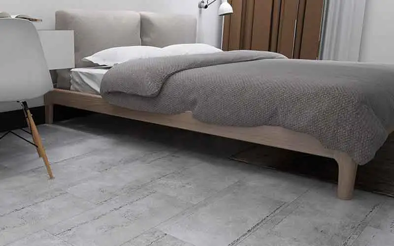 Features of SPC Vinyl Plank Flooring 4mm Click Lock Stone Grain Anti-Slip Indoor Use