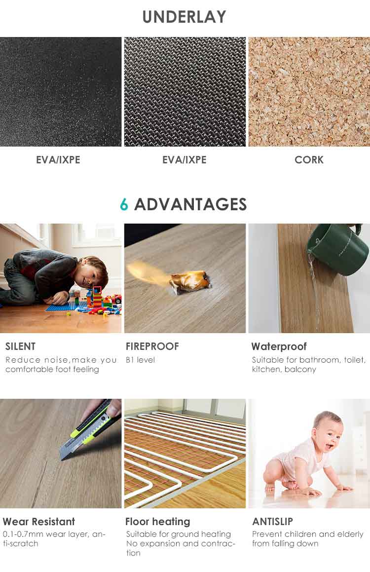 luxury vinyl floating floor